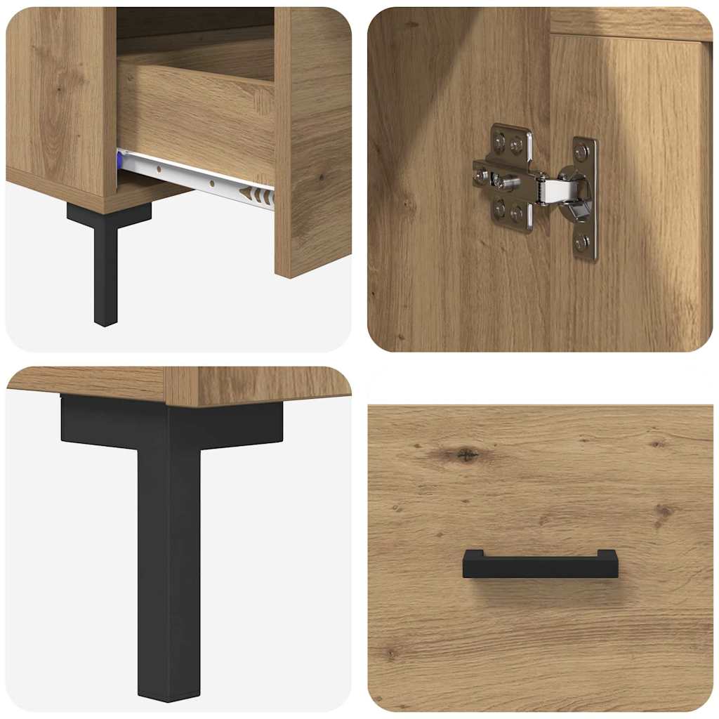Highboard Artisan Oak 69,5 x 31 x 115 εκ. Επεξεργασμένο ξύλο