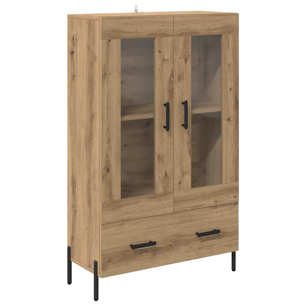 Highboard με συρτάρι Corona Artisan Oak 69,5 x 31 x 115 εκ. - Pakobazaar