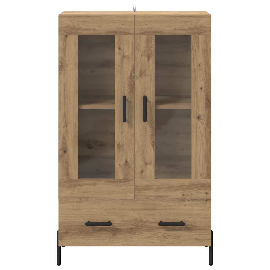Highboard με συρτάρι Corona Artisan Oak 69,5 x 31 x 115 εκ. - Pakobazaar