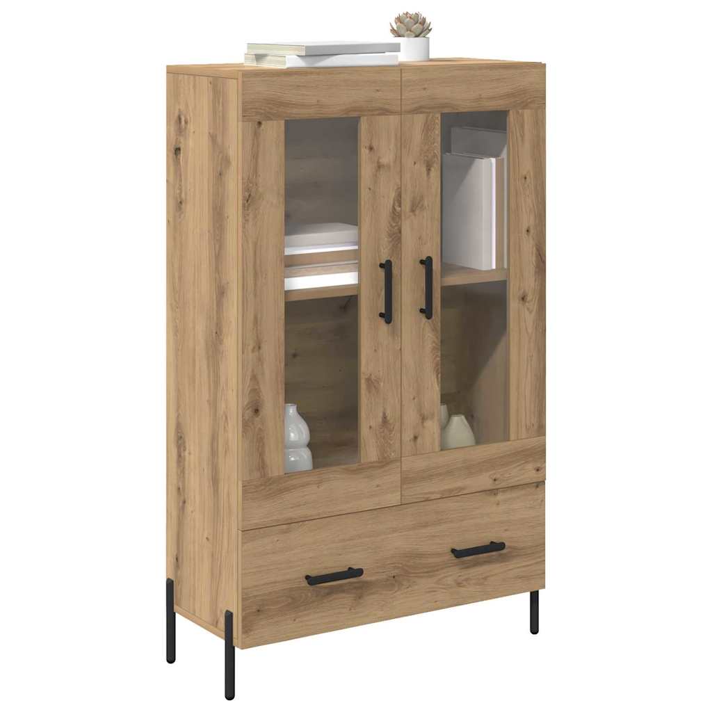 Highboard με συρτάρι Corona Artisan Oak 69,5 x 31 x 115 εκ. - Pakobazaar