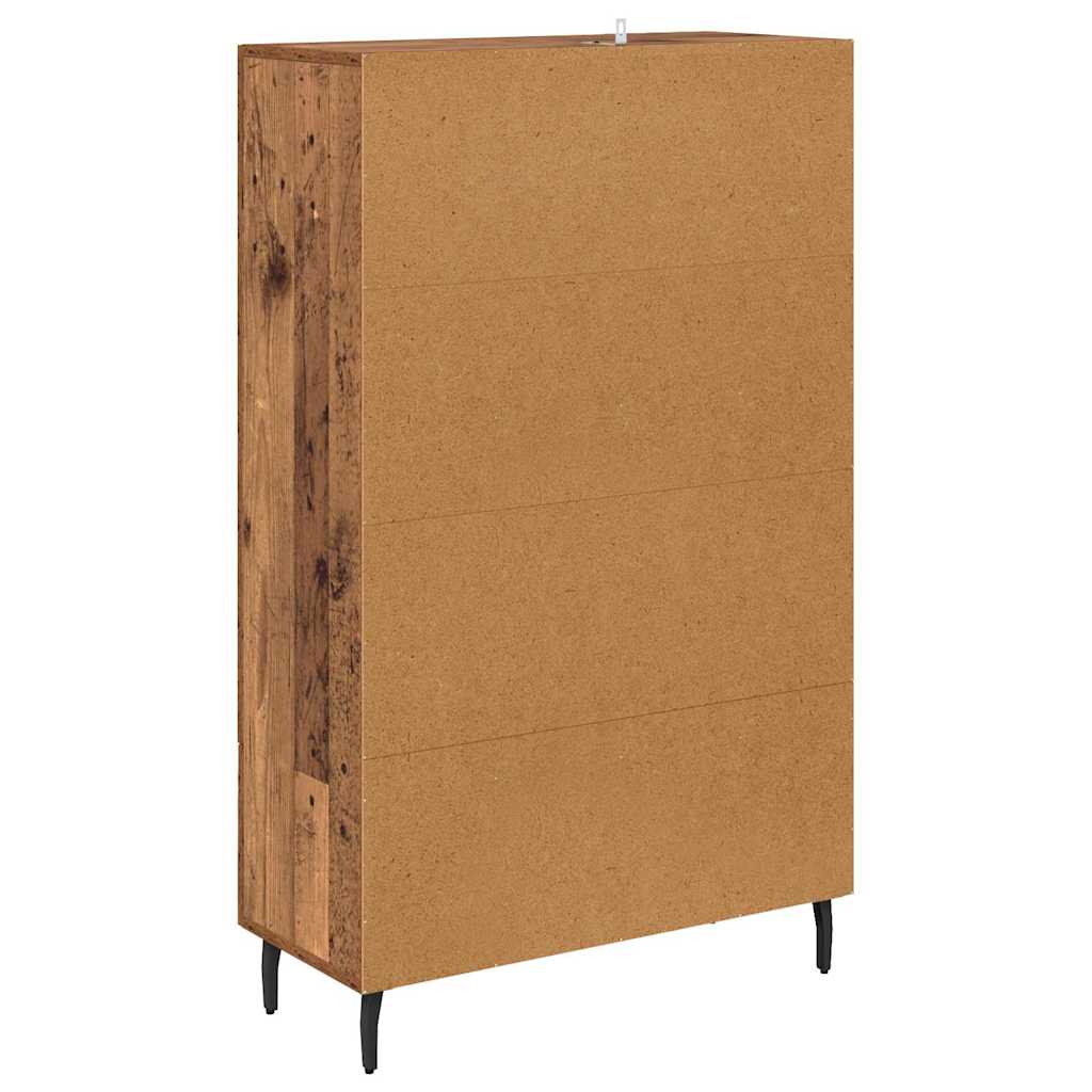 Highboard Παλιό Ξύλο 69,5 x 31 x 115 εκ. Επεξεργασμένο ξύλο - Pakobazaar