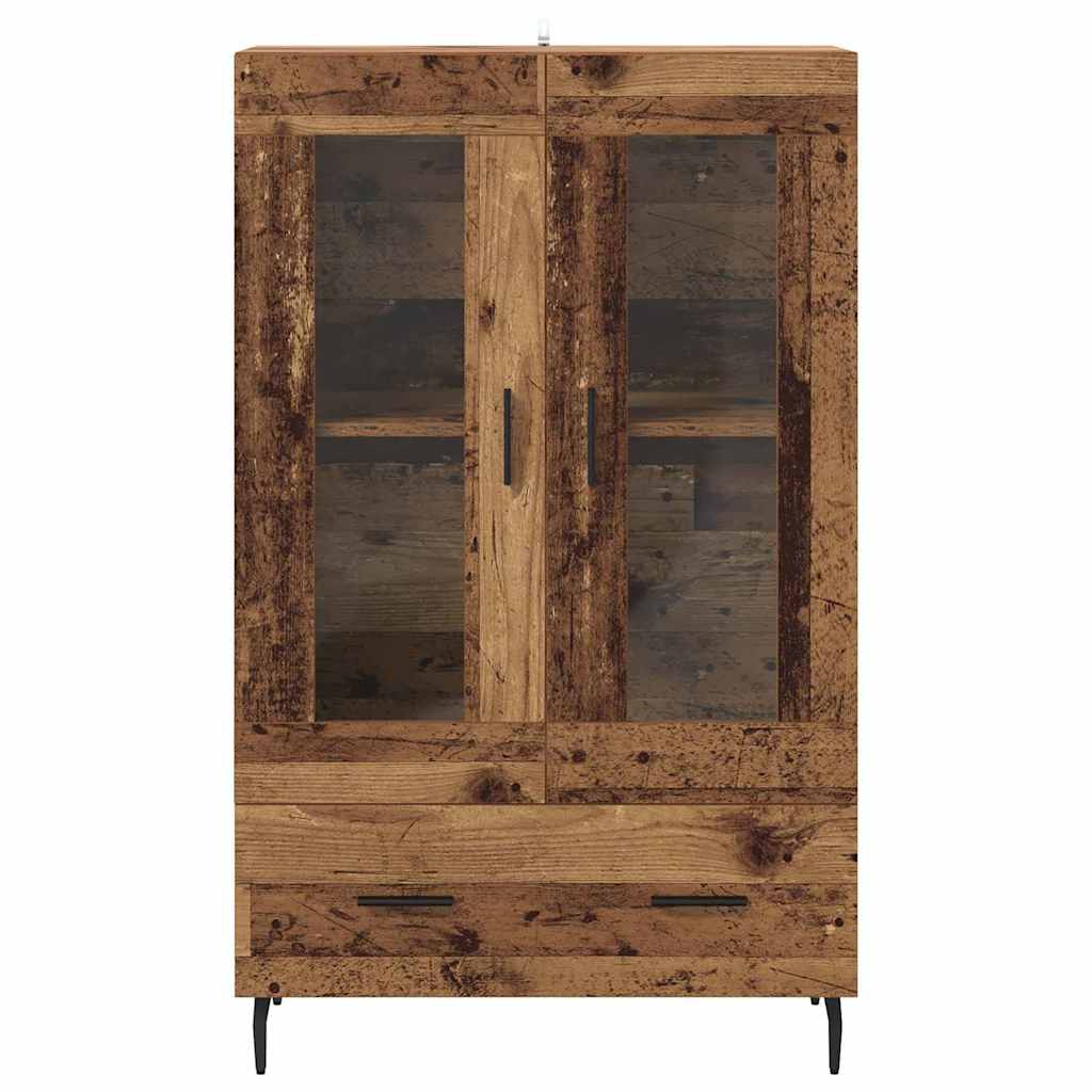 Highboard Παλιό Ξύλο 69,5 x 31 x 115 εκ. Επεξεργασμένο ξύλο - Pakobazaar