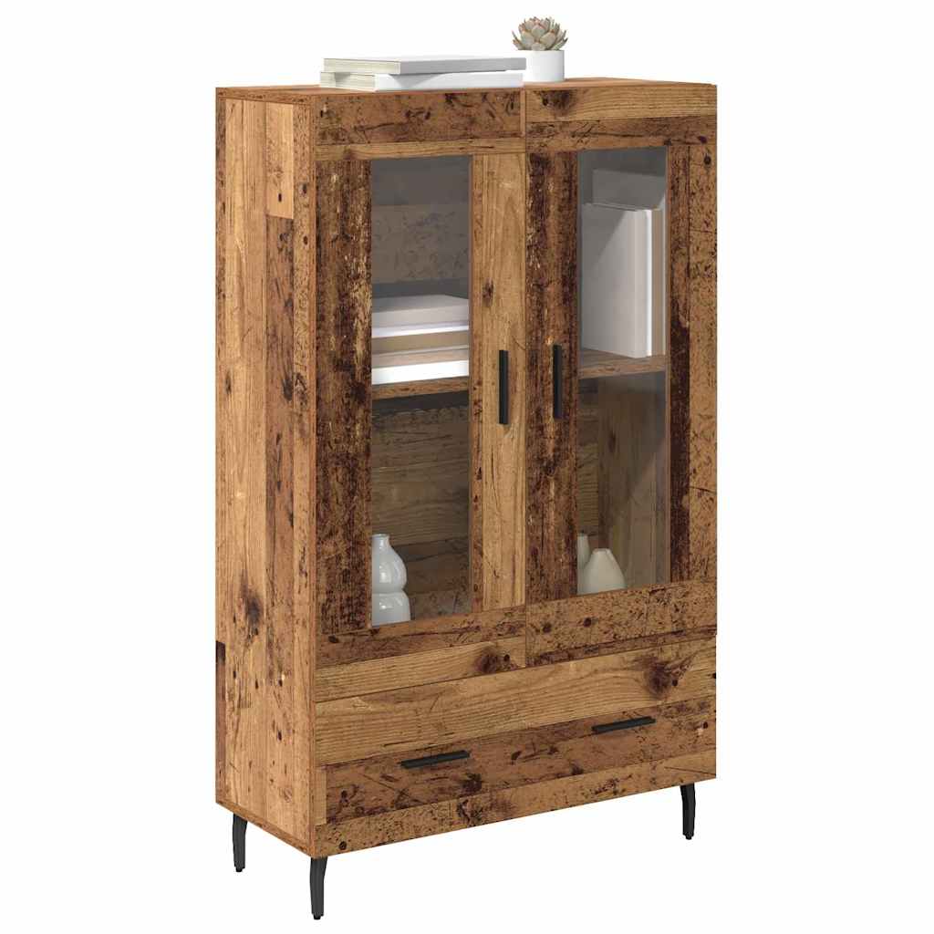 Highboard Παλιό Ξύλο 69,5 x 31 x 115 εκ. Επεξεργασμένο ξύλο - Pakobazaar