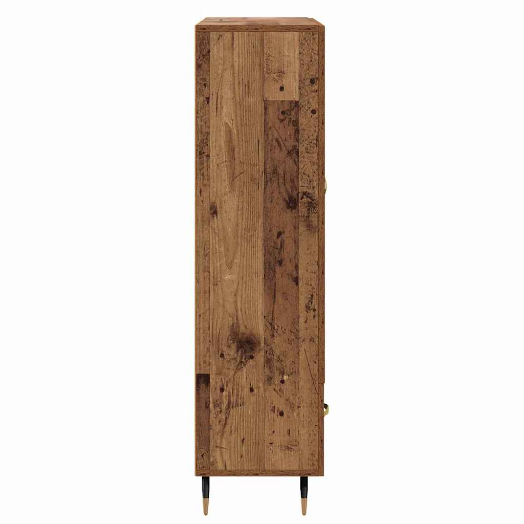 Highboard Παλιό Ξύλο 69,5 x 31 x 115 εκ. Επεξεργασμένο ξύλο - Pakobazaar