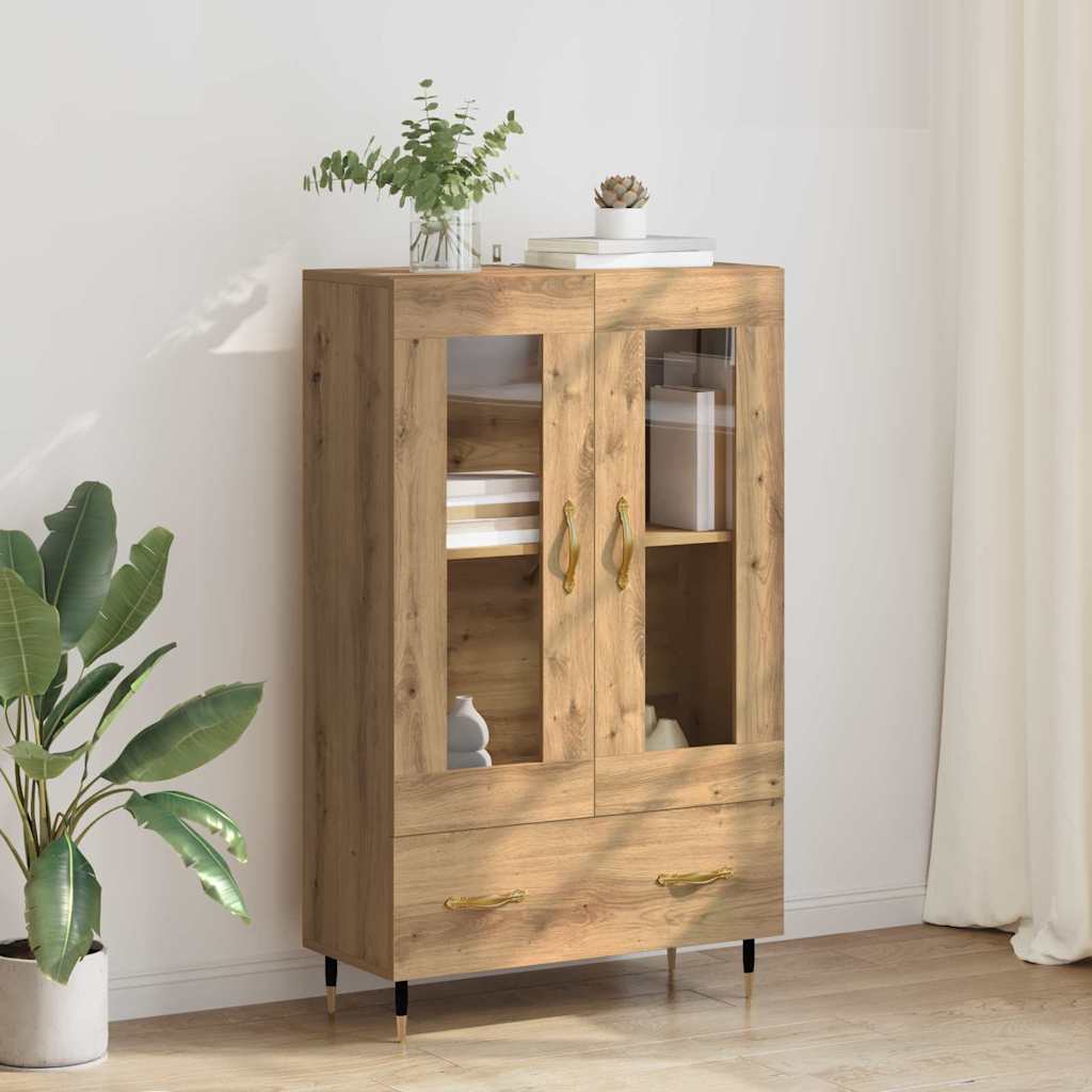 Highboard Artisan Oak 69,5 x 31 x 115 εκ. Επεξεργασμένο ξύλο - Pakobazaar