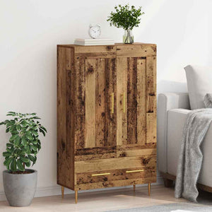 Highboard Παλιό Ξύλο 69,5 x 31 x 115 εκ. Επεξεργασμένο ξύλο - Pakobazaar