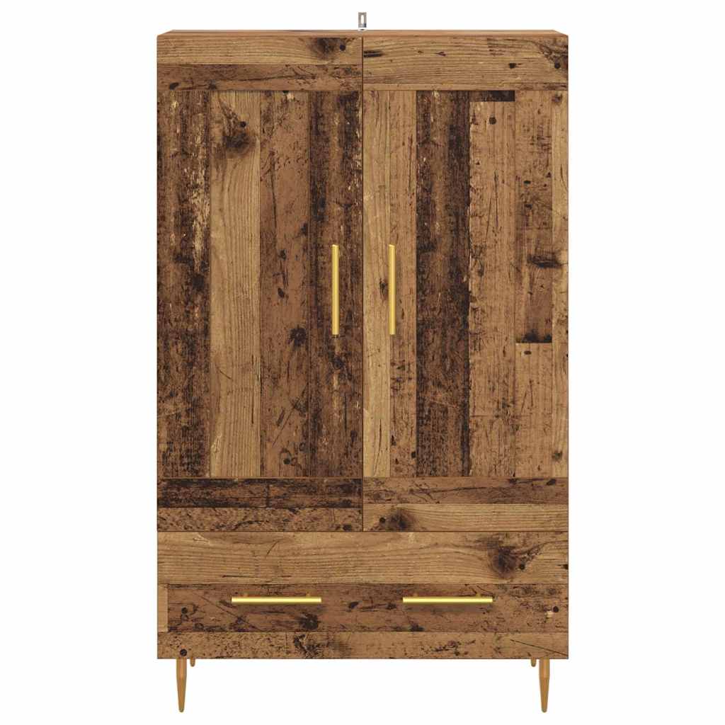 Highboard Παλιό Ξύλο 69,5 x 31 x 115 εκ. Επεξεργασμένο ξύλο - Pakobazaar