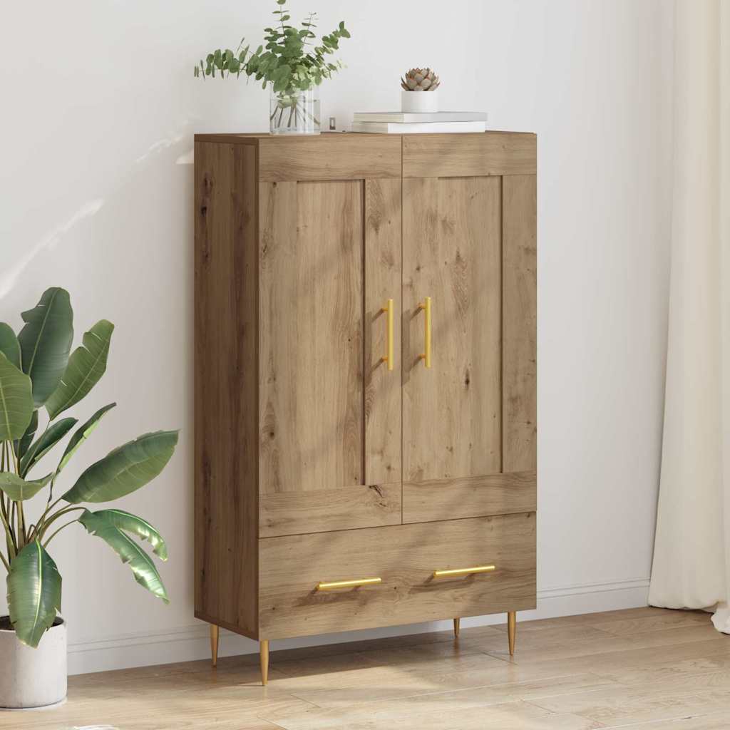 Highboard Artisan Oak 69,5 x 31 x 115 εκ. Επεξεργασμένο ξύλο - Pakobazaar