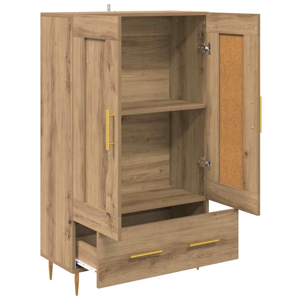 Highboard Artisan Oak 69,5 x 31 x 115 εκ. Επεξεργασμένο ξύλο - Pakobazaar