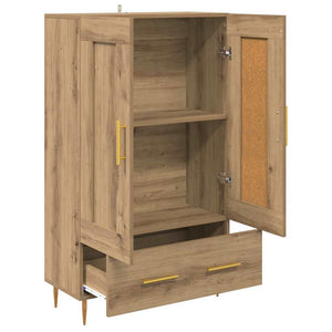 Highboard Artisan Oak 69,5 x 31 x 115 εκ. Επεξεργασμένο ξύλο - Pakobazaar