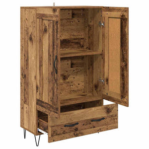 Highboard Παλιό Ξύλο 69,5 x 31 x 115 εκ. Επεξεργασμένο Ξύλο