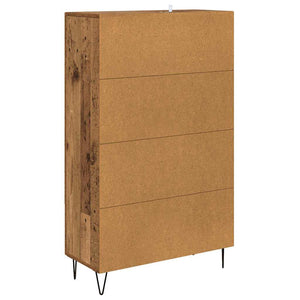 Highboard Παλιό Ξύλο 69,5 x 31 x 115 εκ. Επεξεργασμένο Ξύλο