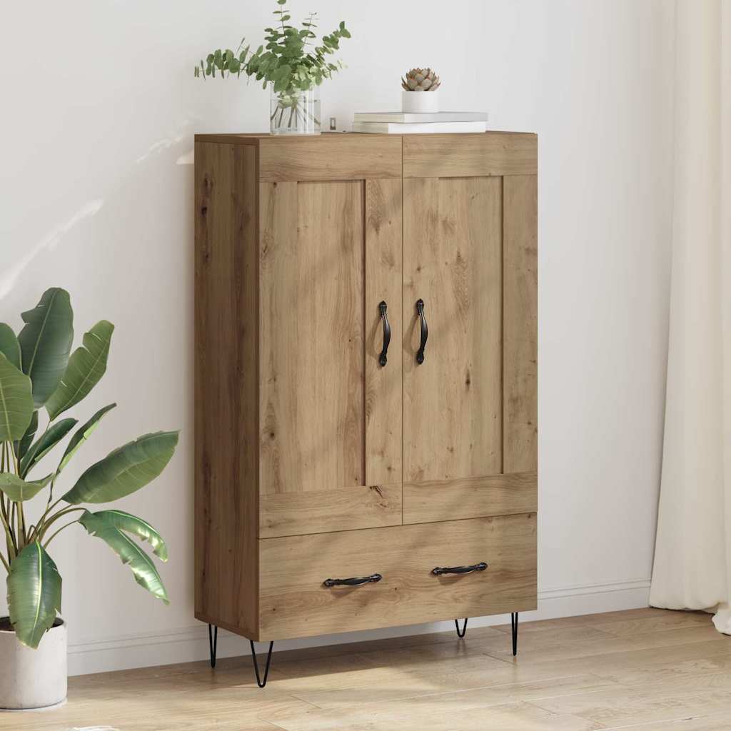 Highboard Artisan Oak 69,5 x 31 x 115 εκ. Επεξεργασμένο Ξύλο - Pakobazaar