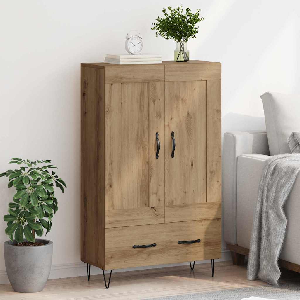 Highboard Artisan Oak 69,5 x 31 x 115 εκ. Επεξεργασμένο Ξύλο - Pakobazaar