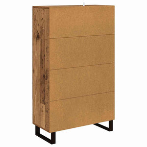 Highboard Παλιό Ξύλο 69,5 x 31 x 115 εκ. Επεξεργασμένο ξύλο - Pakobazaar