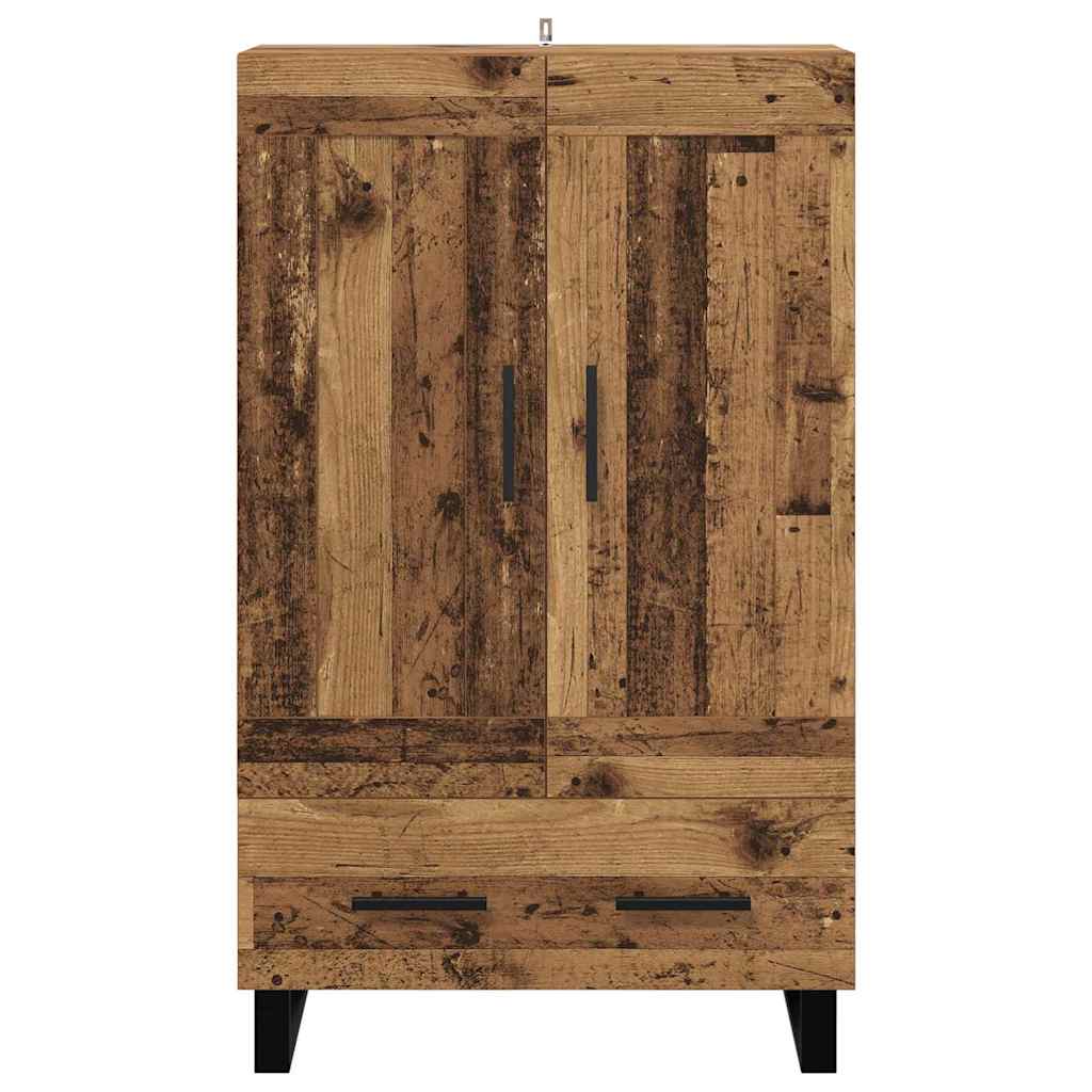 Highboard Παλιό Ξύλο 69,5 x 31 x 115 εκ. Επεξεργασμένο ξύλο - Pakobazaar