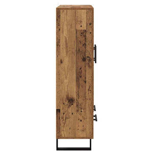 Highboard Παλιό Ξύλο 69,5 x 31 x 115 εκ. Επεξεργασμένο ξύλο - Pakobazaar