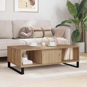 Τραπεζάκι σαλονιού Artisan Oak 104 x 60 x 35 εκ. - Pakobazaar