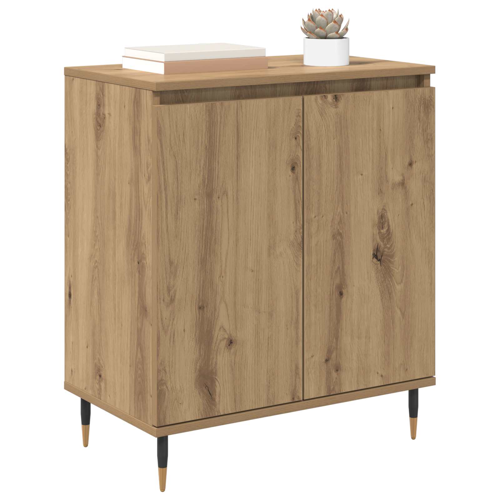 Πλαϊνό γραφείο Artisan Oak 60 x 35 x 70 cm Επεξεργασμένο ξύλο - Pakobazaar