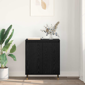 Πλαϊνό γραφείο Μαύρη Οξυά 60 x 35 x 70 cm Επεξεργασμένο ξύλο - Pakobazaar