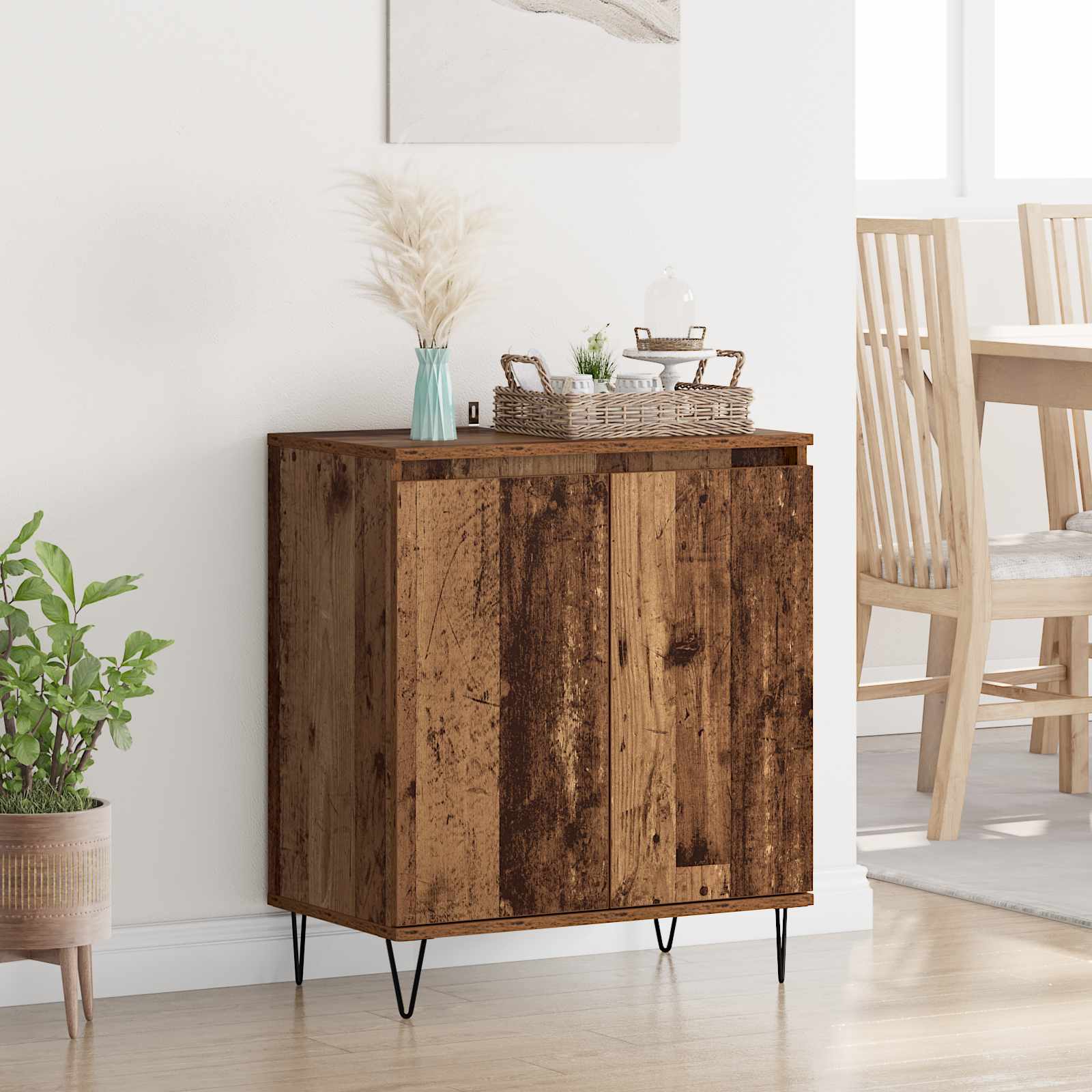 Πλαϊνό γραφείο Παλιό Ξύλο 60 x 35 x 70 cm Επεξεργασμένο ξύλο - Pakobazaar