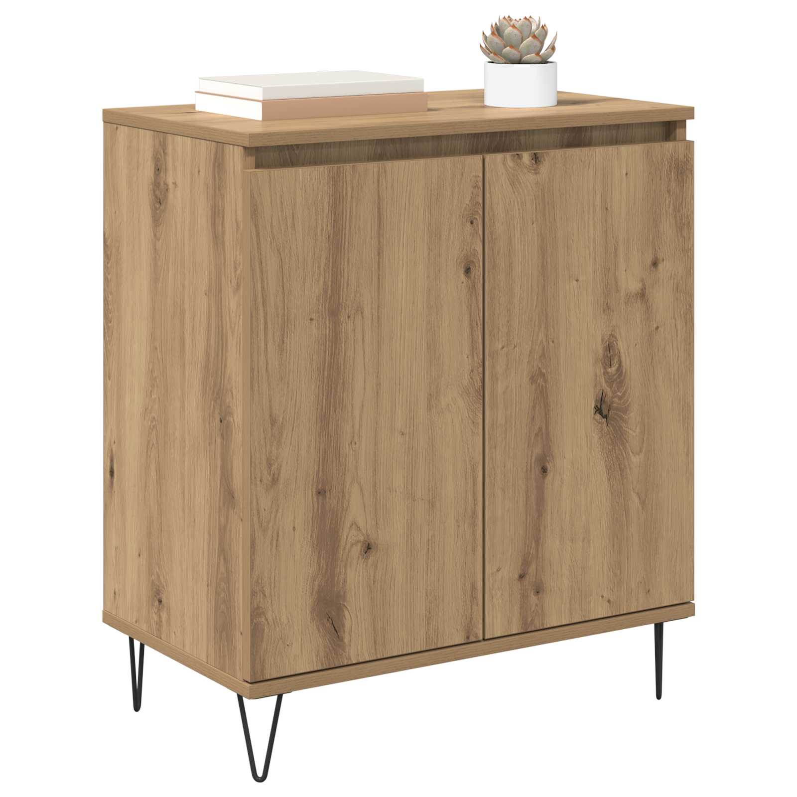 Πλαϊνό γραφείο Artisan Oak 60 x 35 x 70 cm Επεξεργασμένο ξύλο - Pakobazaar