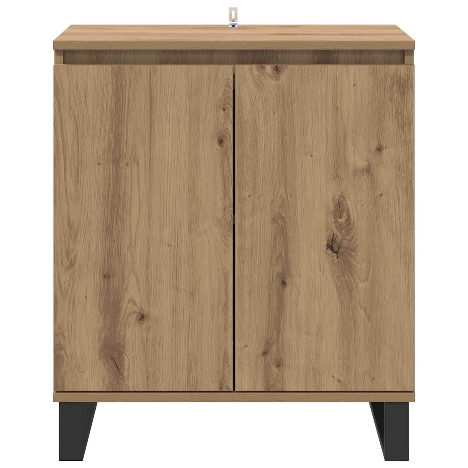 Πλαϊνό γραφείο Artisan Oak 60 x 35 x 70 cm Επεξεργασμένο ξύλο - Pakobazaar