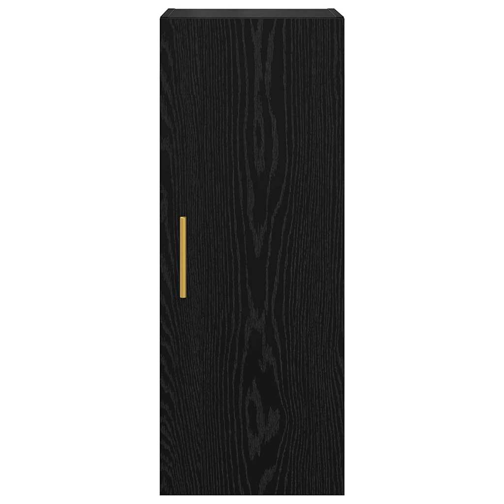 Επιτοίχιο ντουλάπι Μαύρη Οξυά 34,5 x 34 x 90 εκ. - Pakobazaar