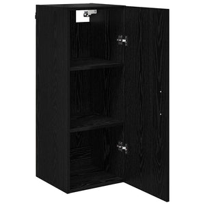 Επιτοίχιο ντουλάπι Μαύρη Οξυά 34,5 x 34 x 90 εκ. - Pakobazaar
