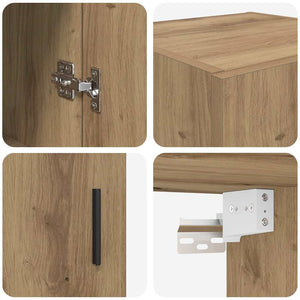 Επιτοίχιο ντουλάπι Artisan Oak 34,5 x 34 x 90 εκ. - Pakobazaar