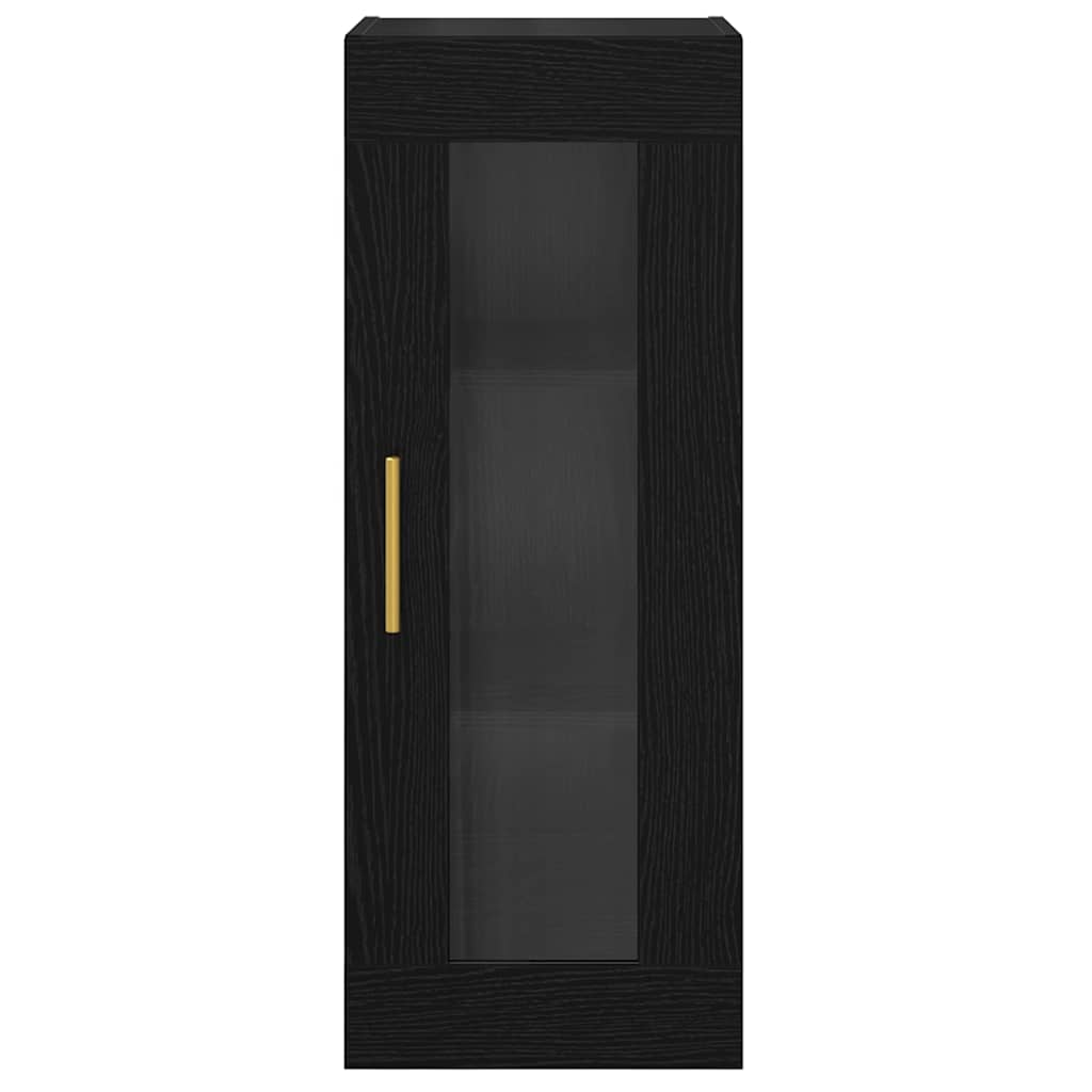 Επιτοίχιο ντουλάπι Μαύρη Οξυά 34,5 x 34 x 90 εκ.