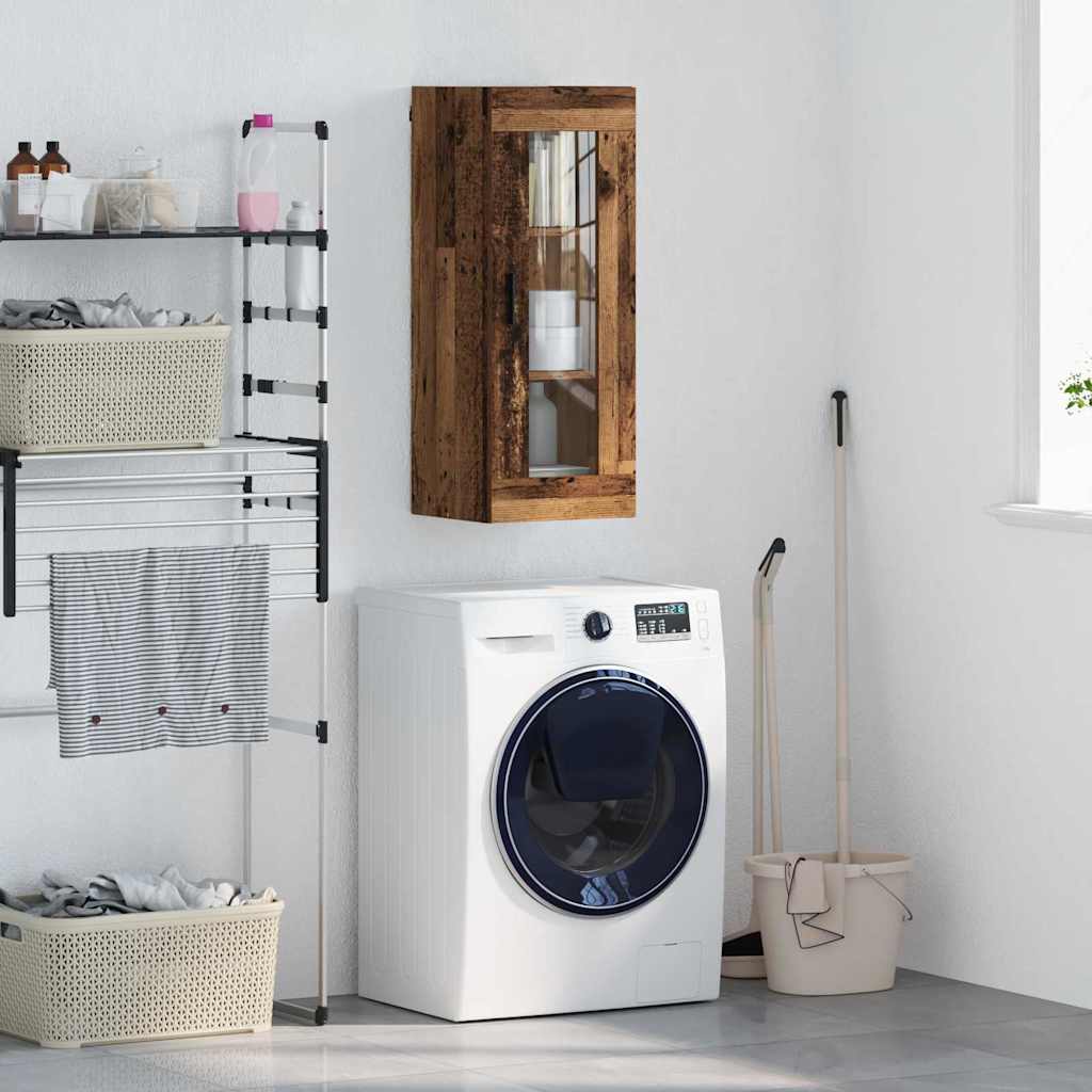 Επιτοίχιο ντουλάπι Παλιό Ξύλο 34,5 x 34 x 90 εκ. - Pakobazaar