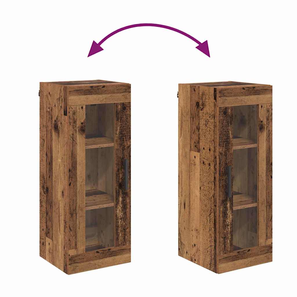 Επιτοίχιο ντουλάπι Παλιό Ξύλο 34,5 x 34 x 90 εκ.