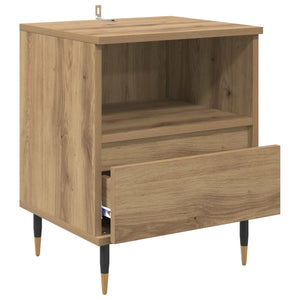 Κομοδίνο Artisan Oak 40 x 35 x 50 εκ. Επεξεργασμένο ξύλο - Pakobazaar