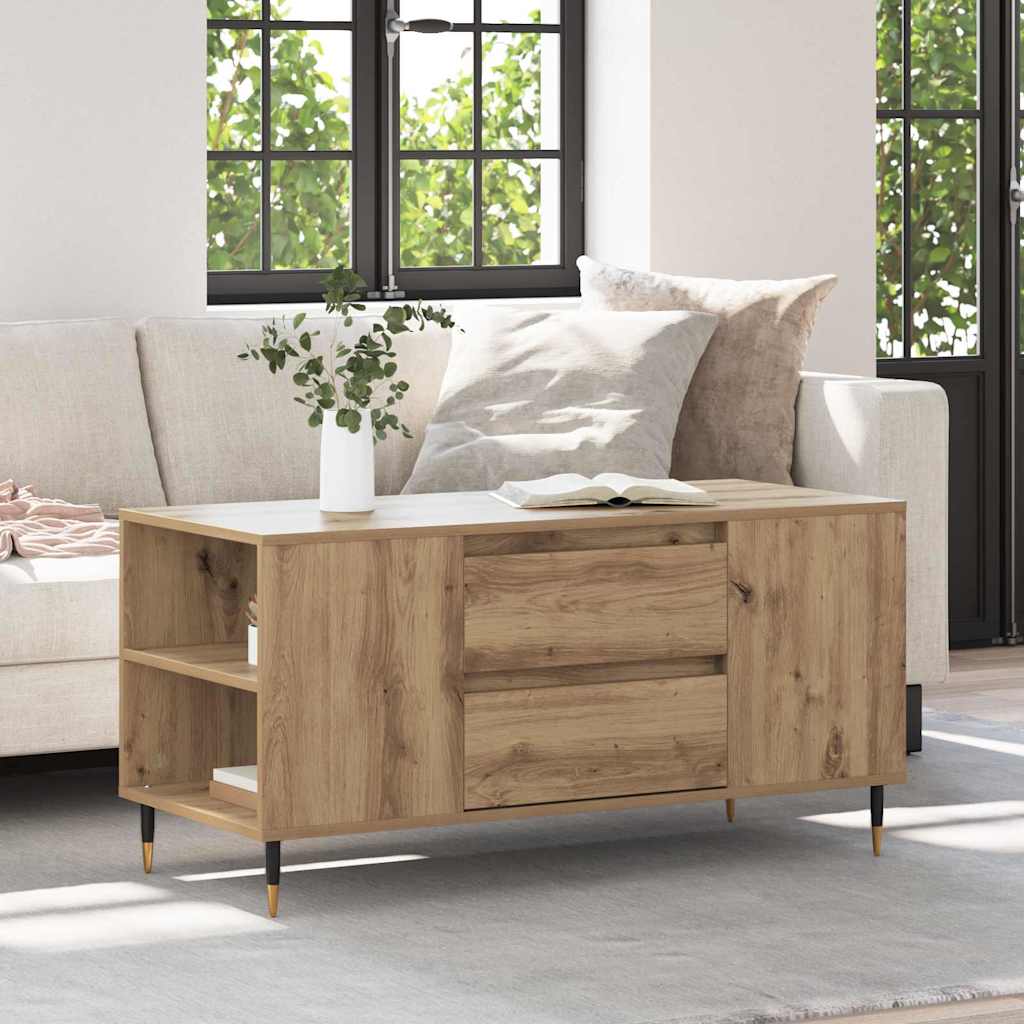Τραπεζάκι σαλονιού Artisan Oak 102 x 44,5 x 50 εκ