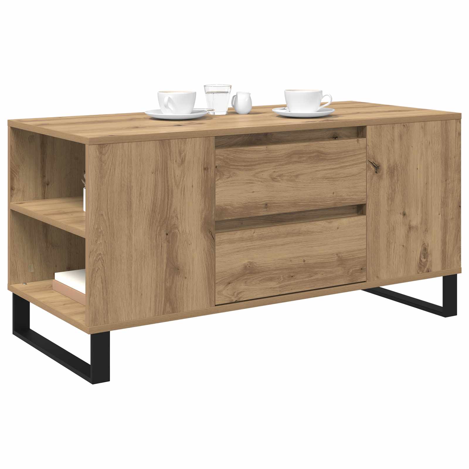 Τραπεζάκι σαλονιού Artisan Oak 102 x 44,5 x 50 εκ - Pakobazaar