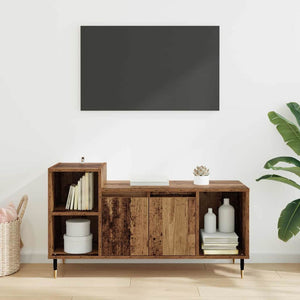 Ντουλάπι TV 100 x 35 x 55 εκ Παλιό Ξύλο Επεξεργασμένο Ξύλο