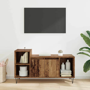 Ντουλάπι TV 100 x 35 x 55 εκ Παλιό Ξύλο Επεξεργασμένο Ξύλο