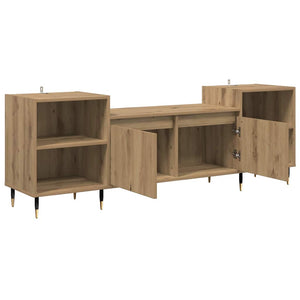 Ντουλάπι TV Artisan Oak 160 x 35 x 55 εκ. Επεξεργασμένο ξύλο - Pakobazaar