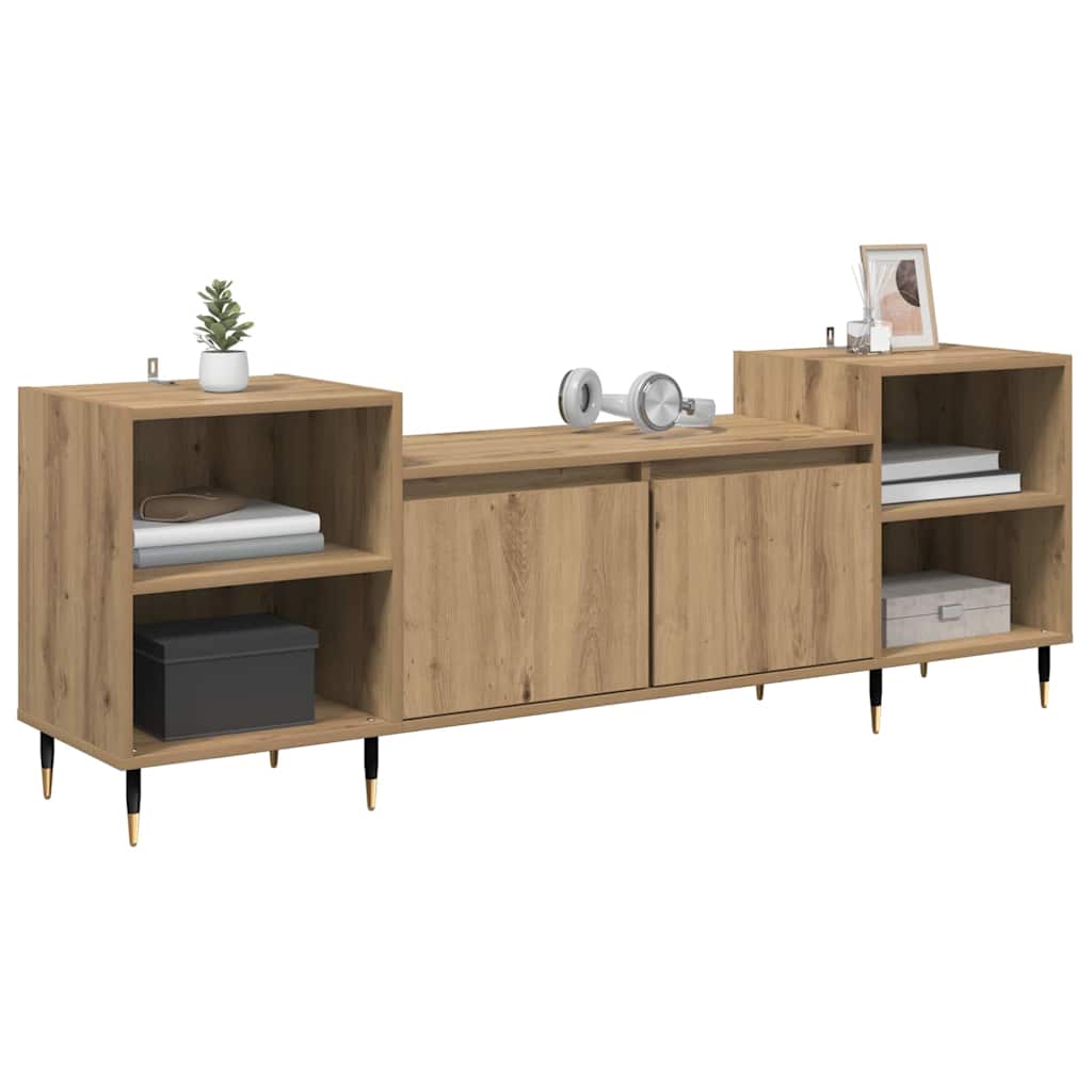 Ντουλάπι TV Artisan Oak 160 x 35 x 55 εκ. Επεξεργασμένο ξύλο - Pakobazaar