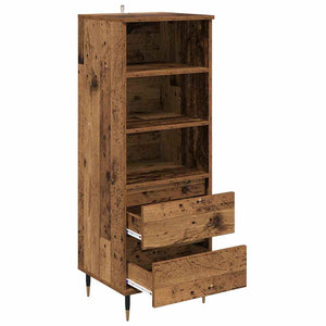 Highboard Παλιό Ξύλο 40 x 36 x 110 εκ. Επεξεργασμένο Ξύλο