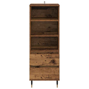 Highboard Παλιό Ξύλο 40 x 36 x 110 εκ. Επεξεργασμένο Ξύλο