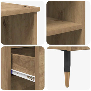 Highboard Artisan Oak 40 x 36 x 110 εκ. Επεξεργασμένο Ξύλο