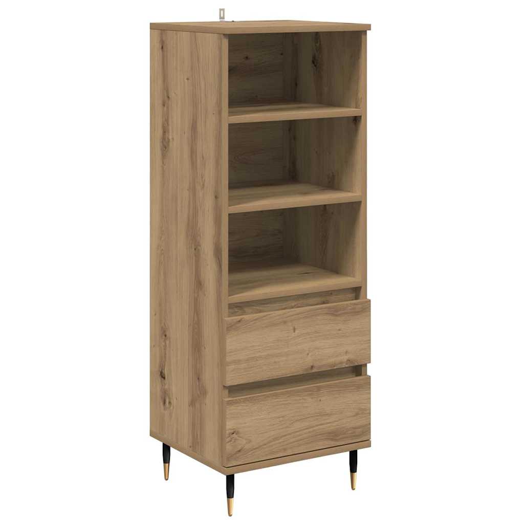 Highboard Artisan Oak 40 x 36 x 110 εκ. Επεξεργασμένο ξύλο