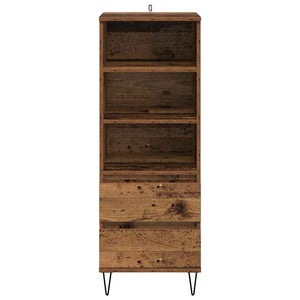Highboard Παλιό Ξύλο 40 x 36 x 110 εκ. Επεξεργασμένο Ξύλο