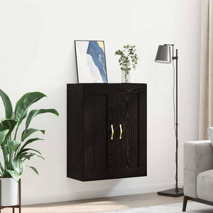 Επιτοίχιο ντουλάπι Μαύρη Οξυά 69,5 x 34 x 90 εκ. - Pakobazaar