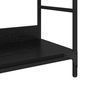 Ράφι Βιβλίων Μαύρη δρυς 78.5 x 33 x 82 εκ Επεξεργασμένο ξύλο - Pakobazaar