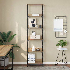 Ράφι Βιβλίων Artisan Oak 50 x 33 x 188,5 εκ Επεξεργασμένο ξύλο - Pakobazaar