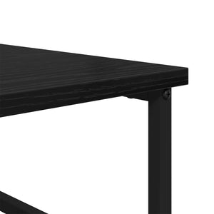Ράφι Βιβλίων Μαύρη Οξυά 50 x 33 x 188,5 εκ Επεξεργασμένο ξύλο - Pakobazaar