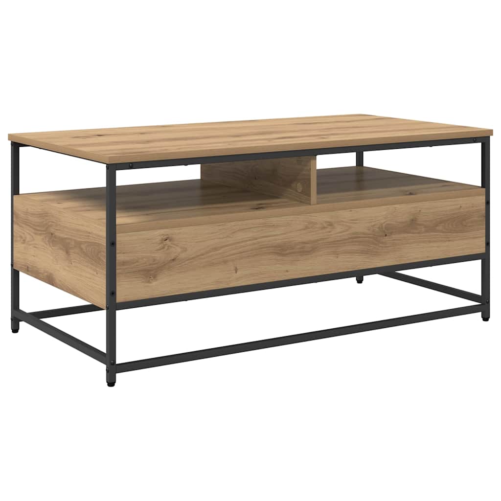 Τραπεζάκι σαλονιού με συρτάρι Artisan Oak 100 x 51 x 45 cm - Pakobazaar